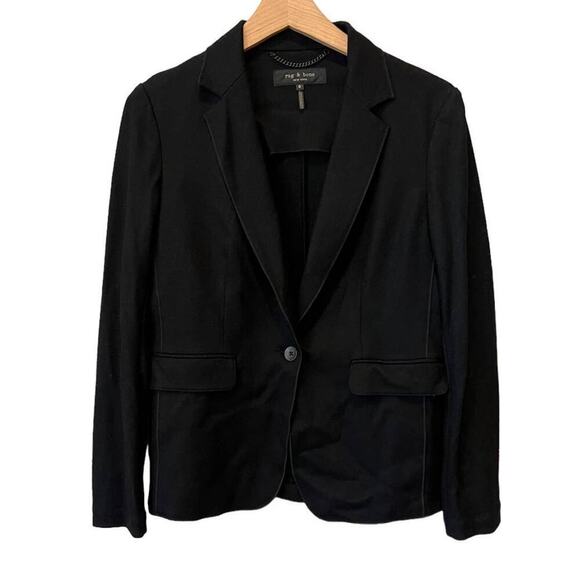 rag & bone Club Wool Blazer Size 6 - Picture 3 of 9